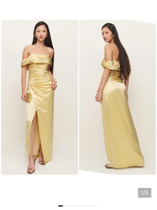 Reformation Dresses & Skirts - Reformation Parand dress Blonde -  new with tags